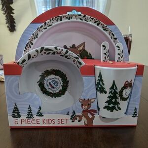 Rudolph 5 piece kids set